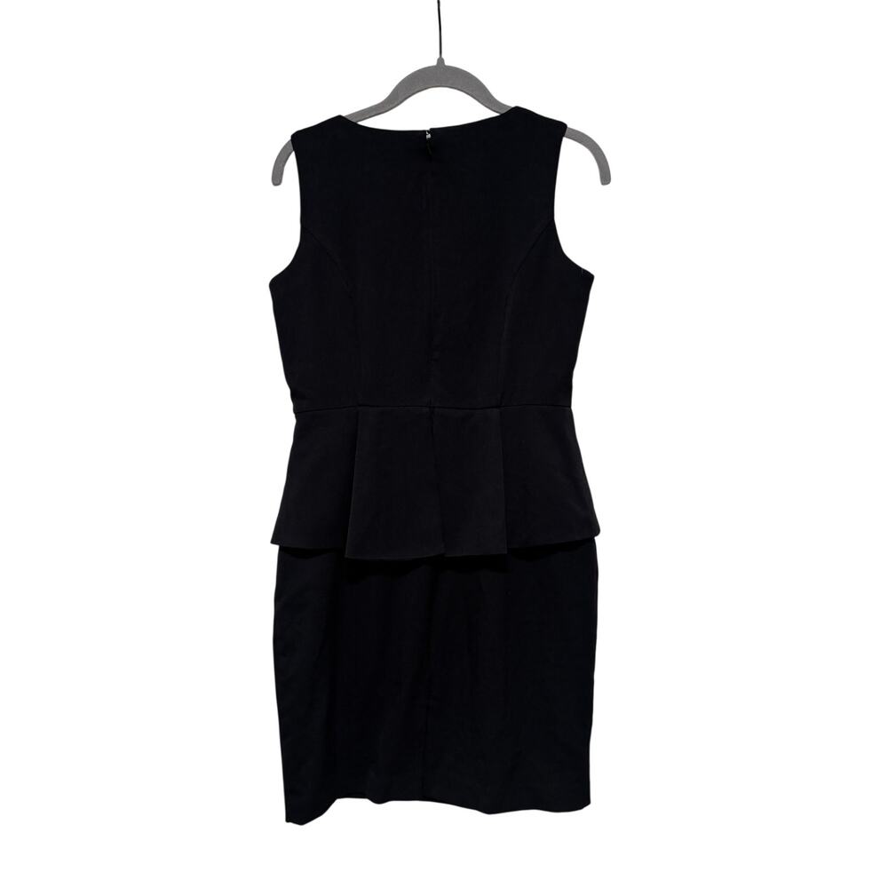 Van Heusen Women's Black Sleeveless Peplum Sheath Dress Size S - Picture 10 of 10
